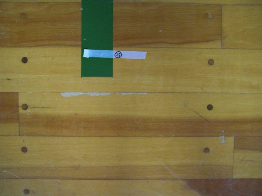 体育館木床損傷箇所点検及び補修要領